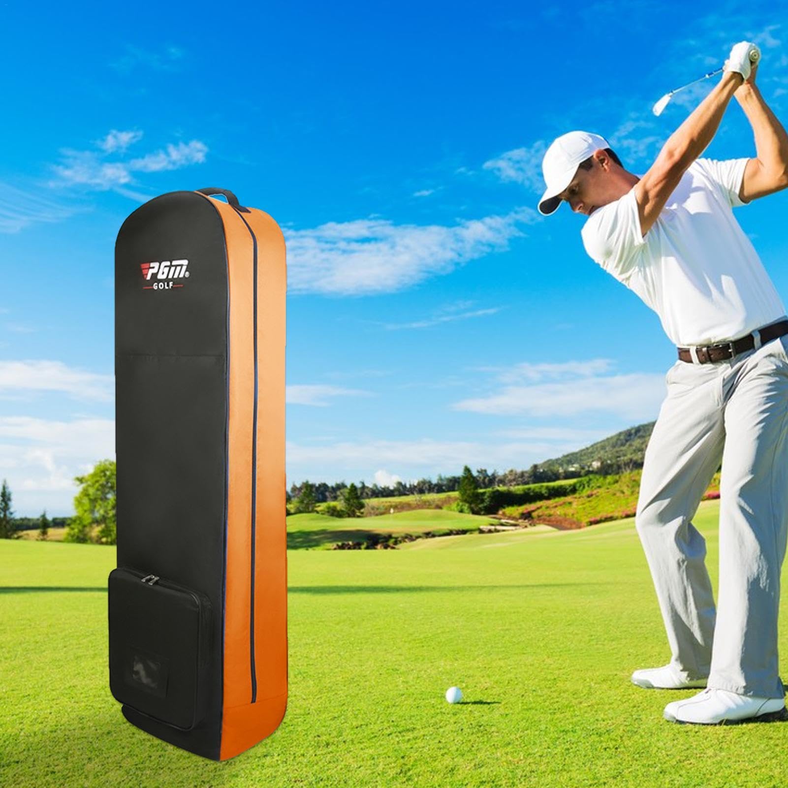 Sac De Golf De Voyage Pliable Léger Résistant À l'usure pour Hommes Femmes Golfeurs