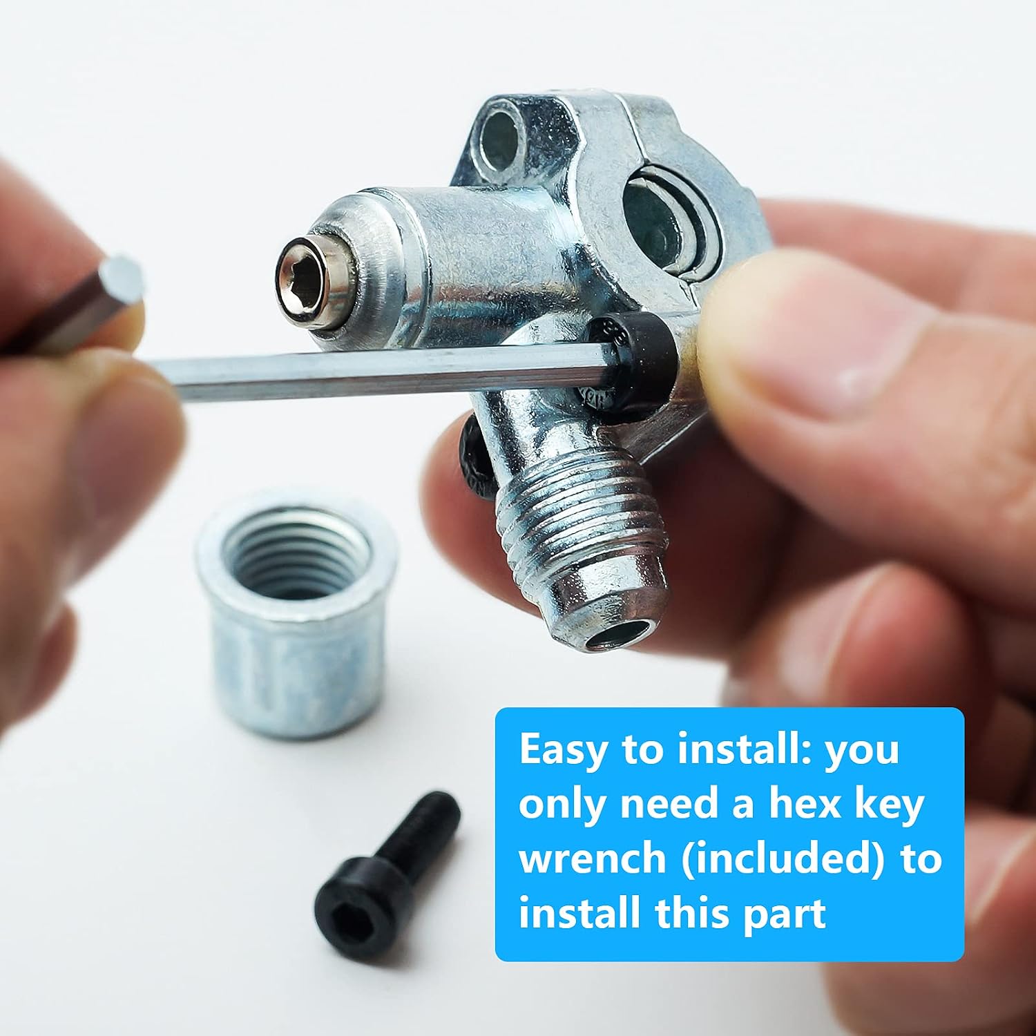 XIMOON BPV-31 Bullet Piercing Tap Valve Kits 3 in 1 Refrigerator Adjustable Valve 1/4, 5/16,3/8 Inch Outside Diameter Pipes Replacement for AP4502525, BPV31D, GPV14, GPV31, GPV38, GPV56, MPV31-3 Sets