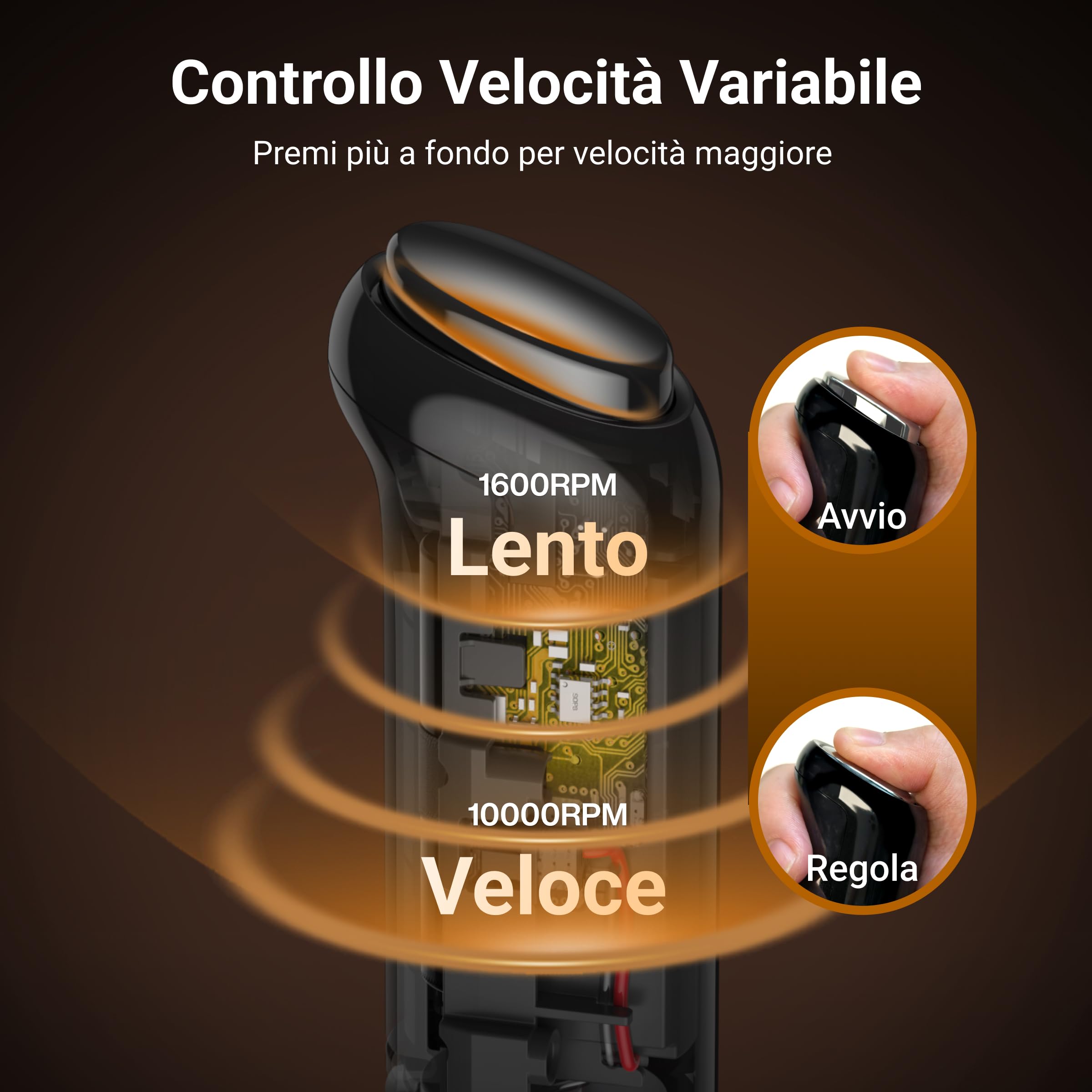 Typhur InstaWhisk Montalatte Elettrico Portatile, Velocità Variabile 1600-10000 RPM, 3 Fruste Removibili, Ricarica USB-C, Frullino per Cappuccino, Latte Macchiato, Cioccolata Calda, Bevande Vegetali