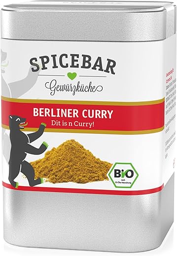 Berliner Curry, das Original aus der Hauptstadt in Premium Bio Qualität