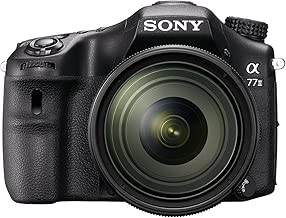 Sony a77 ii APS-C Interchangeable Lens Camera with SEL1650 Zoom Lens 24 MP APS-C Exmor CMOS Sensor BIONZ Engine 3-inch LCD Black Sony a77 ii APS-C Interchangeable Lens Camera with SEL1650 Zoom Lens 24 MP APS-C Exmor CMOS Sensor BIONZ Engine 3-inch LCD Black