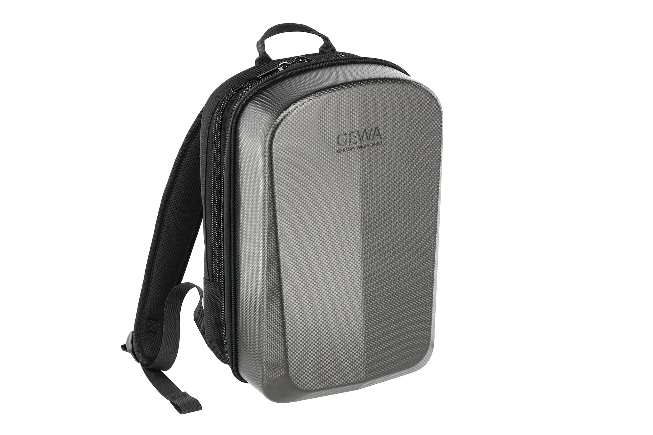 GEWA Space Bag Titanium - Clarinet Case/Backpack - Polycarbonate Outer Cover - Ergonomic Back - Accessory Compartments