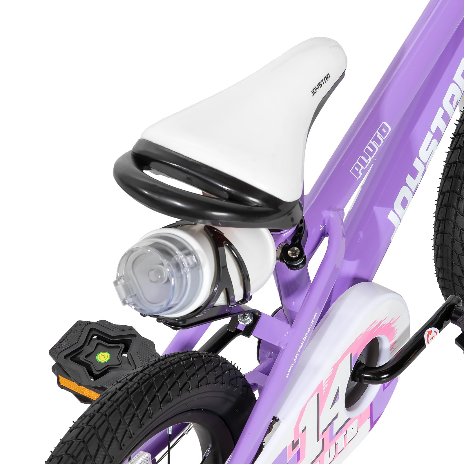 JOYSTAR Pluto 12/14/16/18/20 Zoll Kinderfahrrad für 2-9 Jahre Jungen und Mädchen. Kinderfahrrad mit Stabilisator und Korb.Multicolor