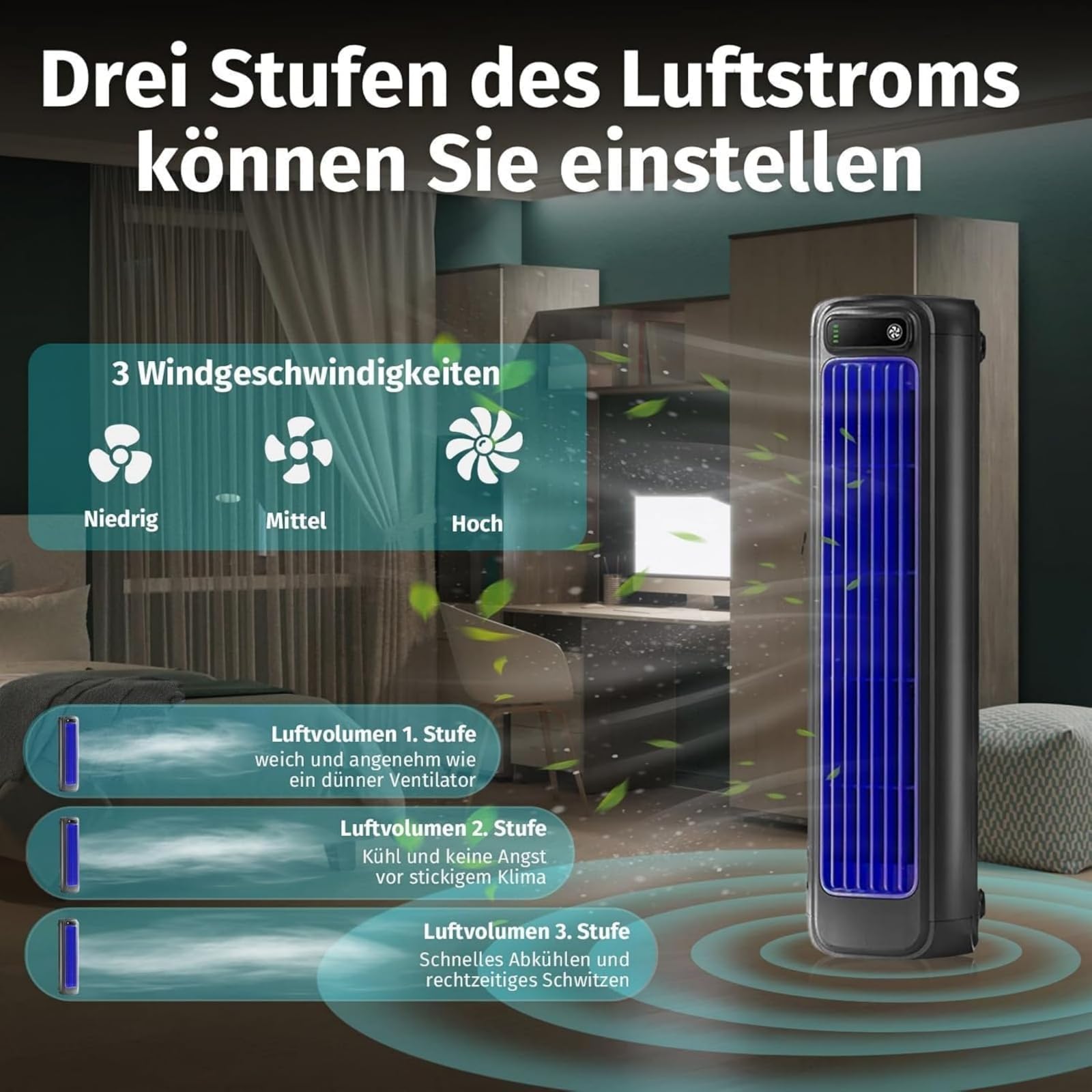 Solyball Cooling Ace Ursprünglich,Tragbare Mini-Klimaanlag | Flügelloser mobiler Luftkühler,wiederaufladbarer leiser Ventilator,für Büro,Küche und Wohnmobil