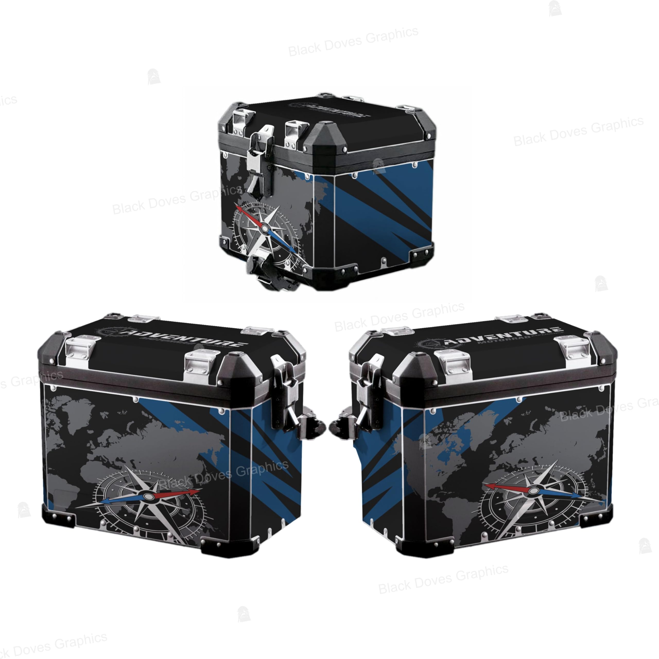 Kit protections adhésives valises ALU : évitez les impacts sur votre Motorrad GS