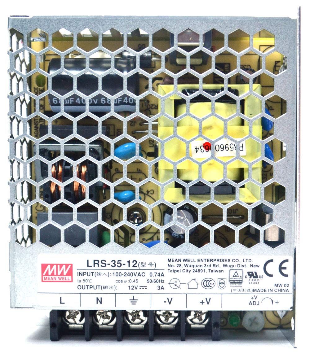 MEAN WELL LRS-35-12 Switching Mode Power Supply Single Output 35W 3A 12V