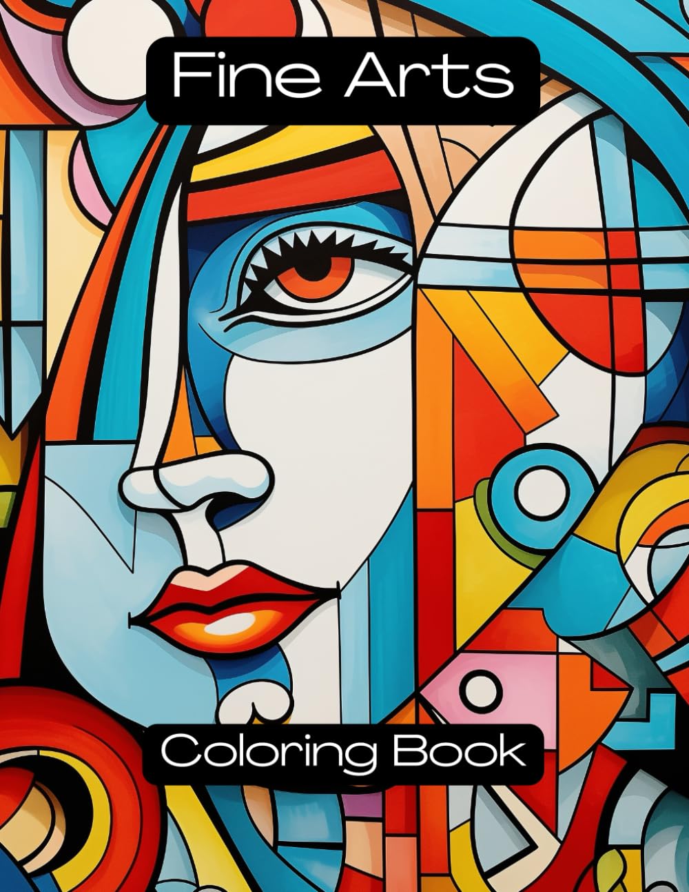 Fine Arts - Coloring Book: Coloring Images inspired by famous Art Movements of the 19th and 20th Centuries (Coloring Books from DOCeMUS Arts)