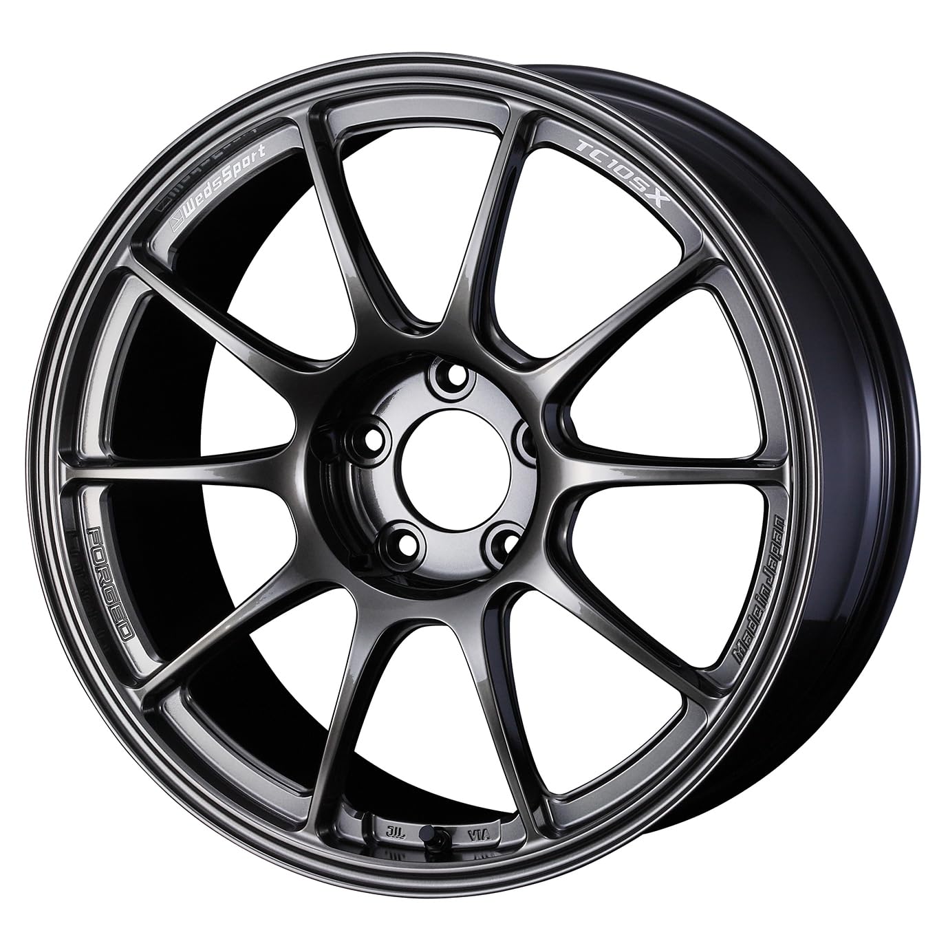Amazon.co.jp: WEDSSPORT TC-105X FORGED 18インチ 5H PCD114.3 8.5J + 