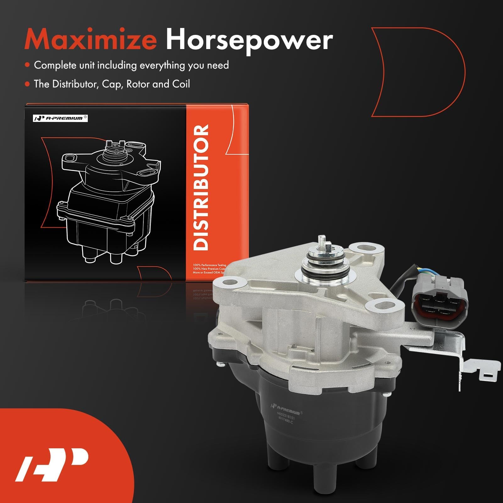 Amazon.com: A-Premium Electronic Distributor L4 2.2L - Compatible
