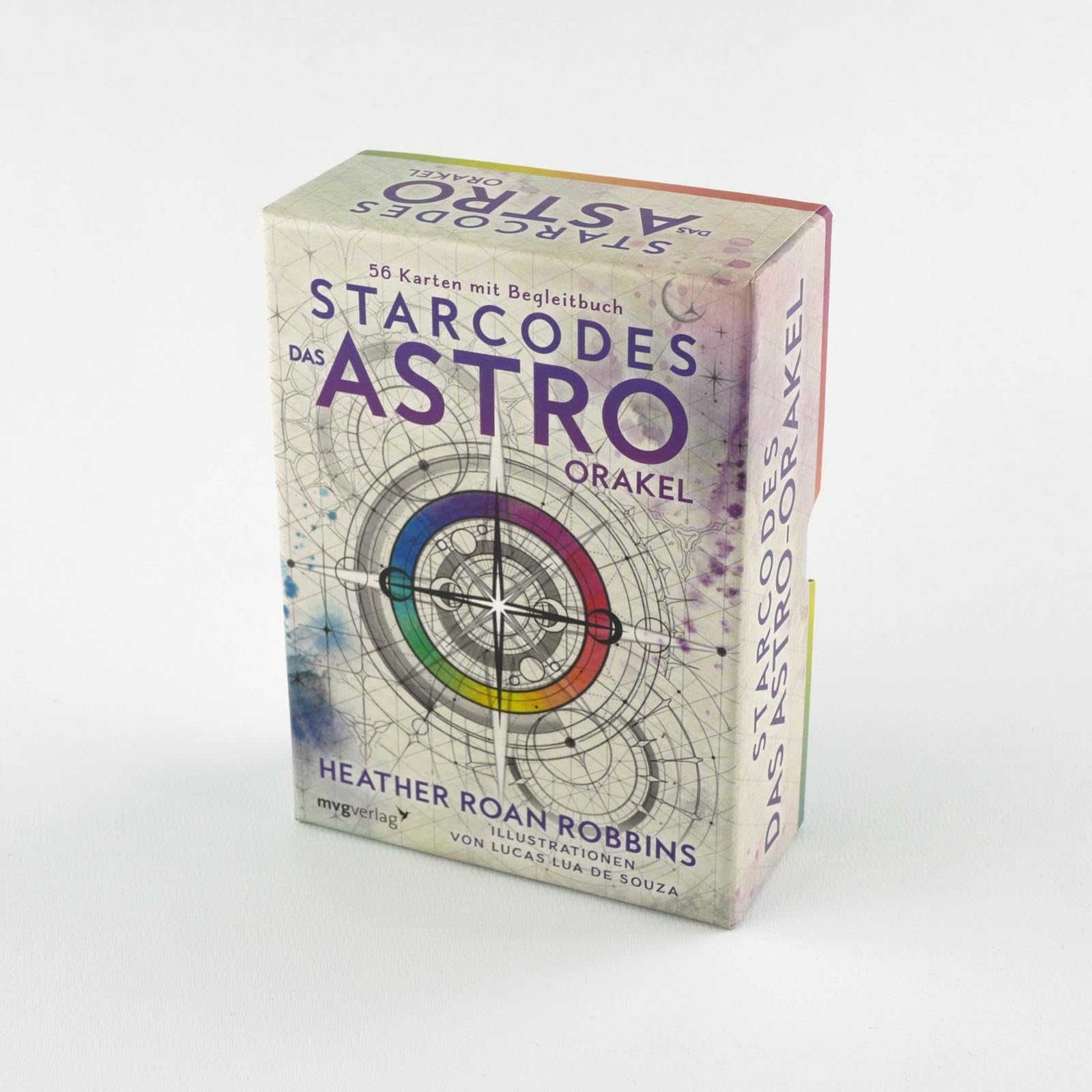 Starcodes: Das Astro-Orakel: 56 Karten mit Begleitbuch | in hochwertiger Schachtel mit kunstvollen Illustrationen