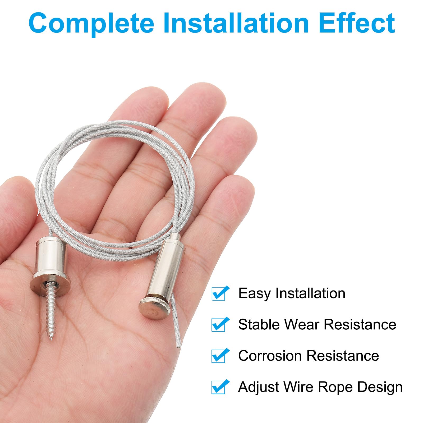 PATIKIL Ceiling Hanging Wire Cable Kit - Image 3