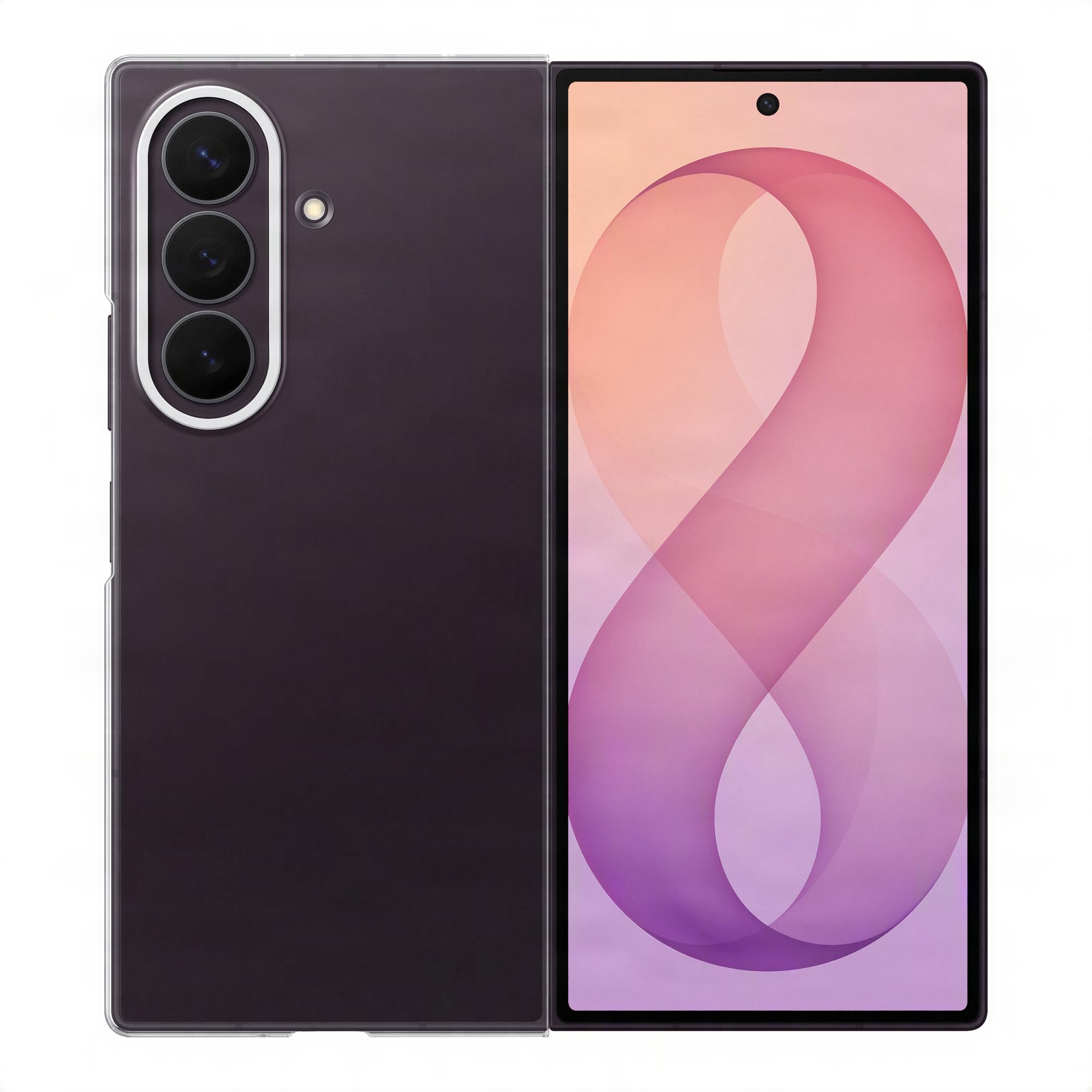 Samsung Official Clear Case for Galaxy Z Fold8 Ultra Transparent