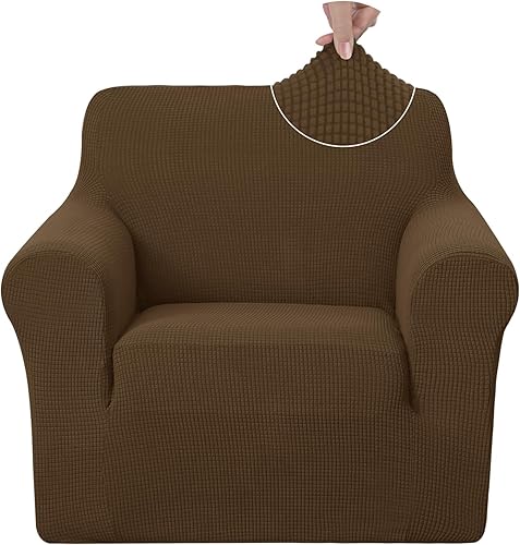 Miniatura 222 de U-NICE HOME Funda elástica para sofá de 2 plazas, funda protectora de muebles para sofá de 2 plazas, apta para mascotas (sofá biplaza, beige)