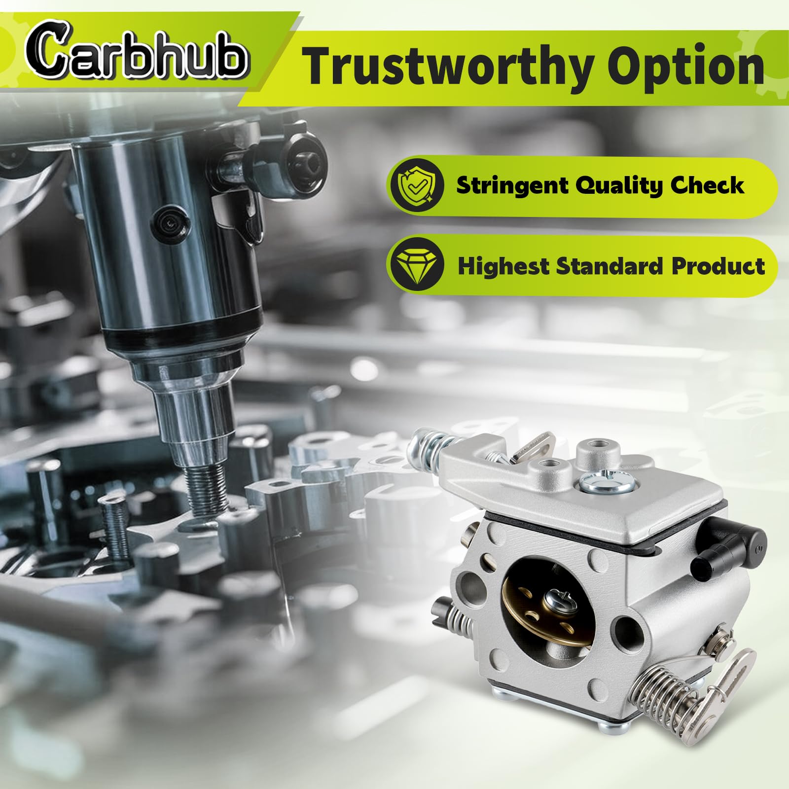 Carbhub Carburetor for Stihl MS210 MS230 MS250 021 023 025 Chainsaw Carb Replace Walbro WT286 Carburetor with 1123 160 1650 Air Filter for Stihl MS210 MS230 MS250