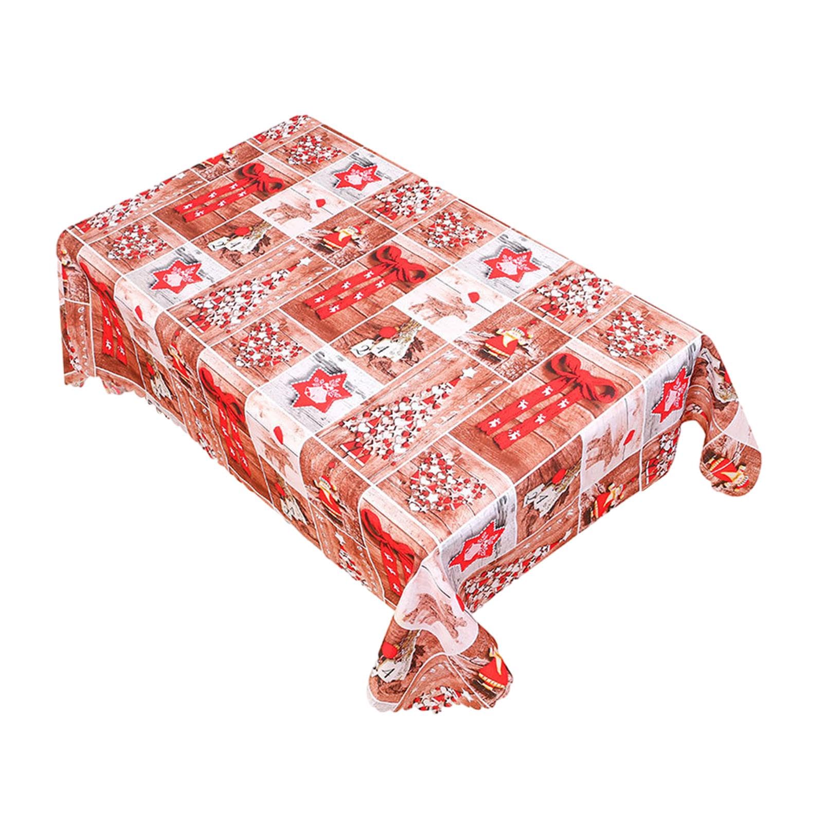 BNF® Tablecloth for Rectangle Tables Fabric Tablecloth Protector Style ETablecloths Linens Textiles Kitchen Dining Bar Home-image-38