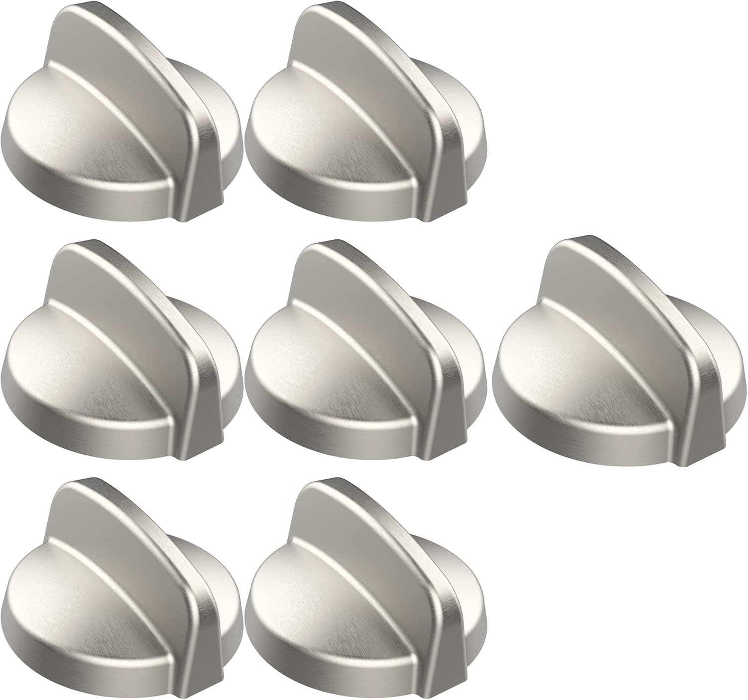 WB03T10325 Metal Knobs Burner Control Knobs Compatible for General Electric GE Range