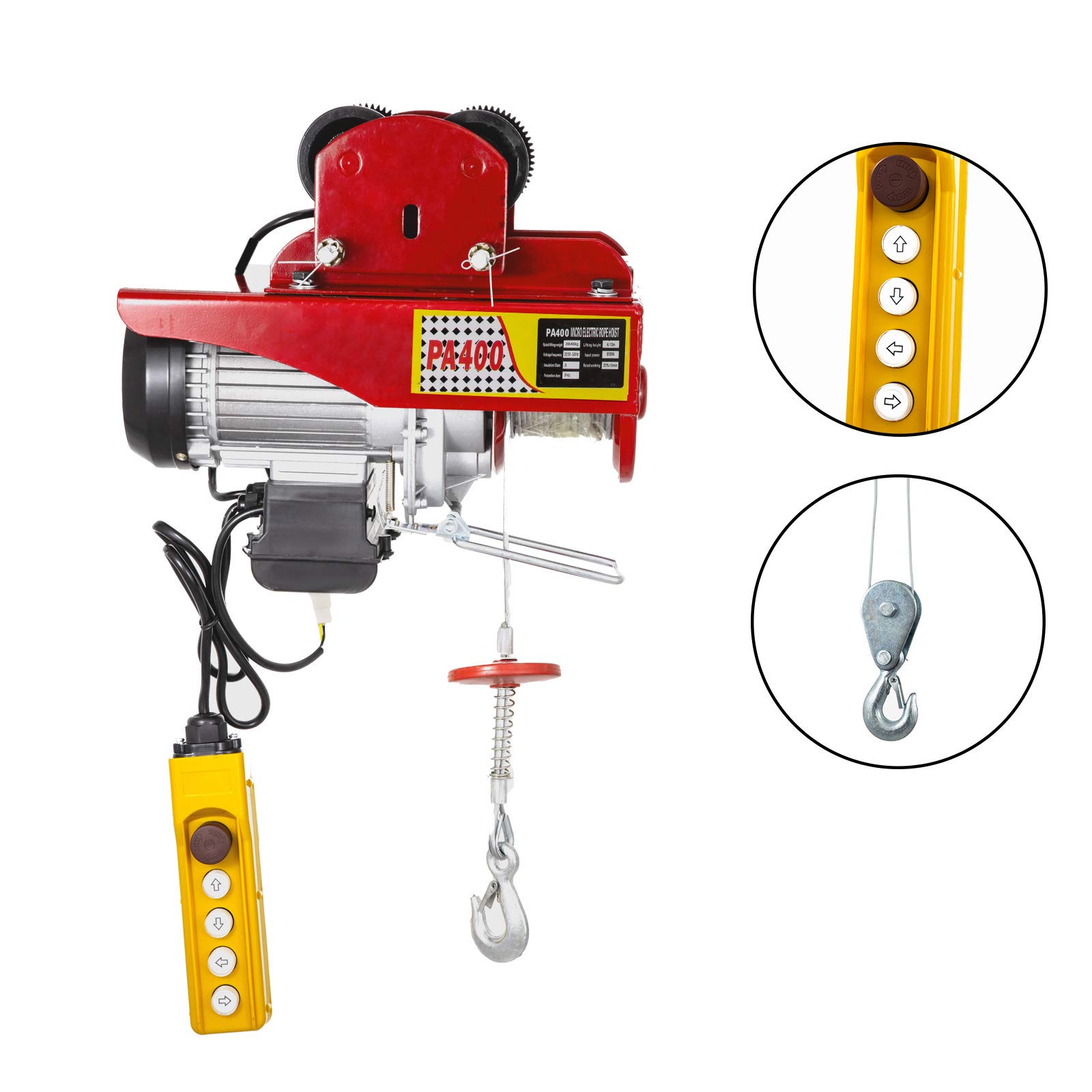 Buy FlowerW Heavy Duty Electric Hoist Wire Rope Hoist with Trolley