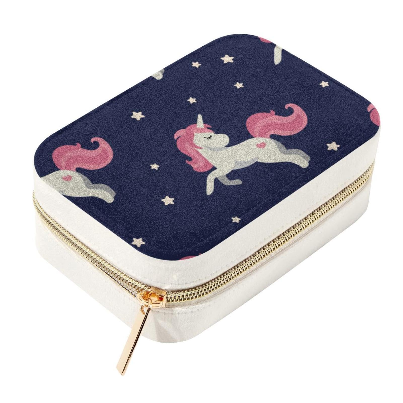Organiseur de bijoux licorne nomade pour les voyages des filles