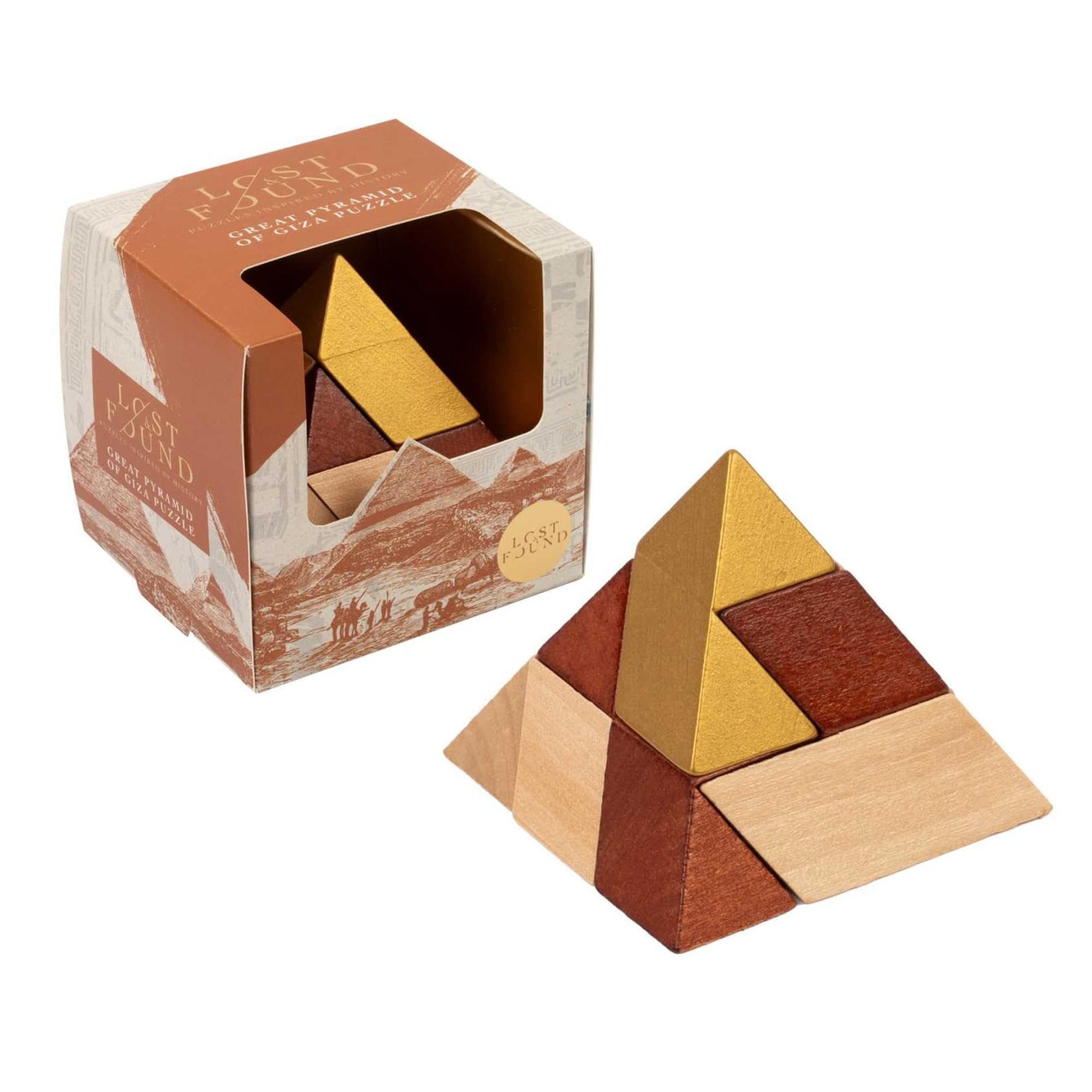 Amazon.com: Professor Puzzle: Great Pyramid of Giza - 3D Wooden