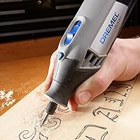 Vista 4 de Dremel 191 Broca de tallado para herramienta rotativa, perfecta para madera, plástico y metales blandos, gris