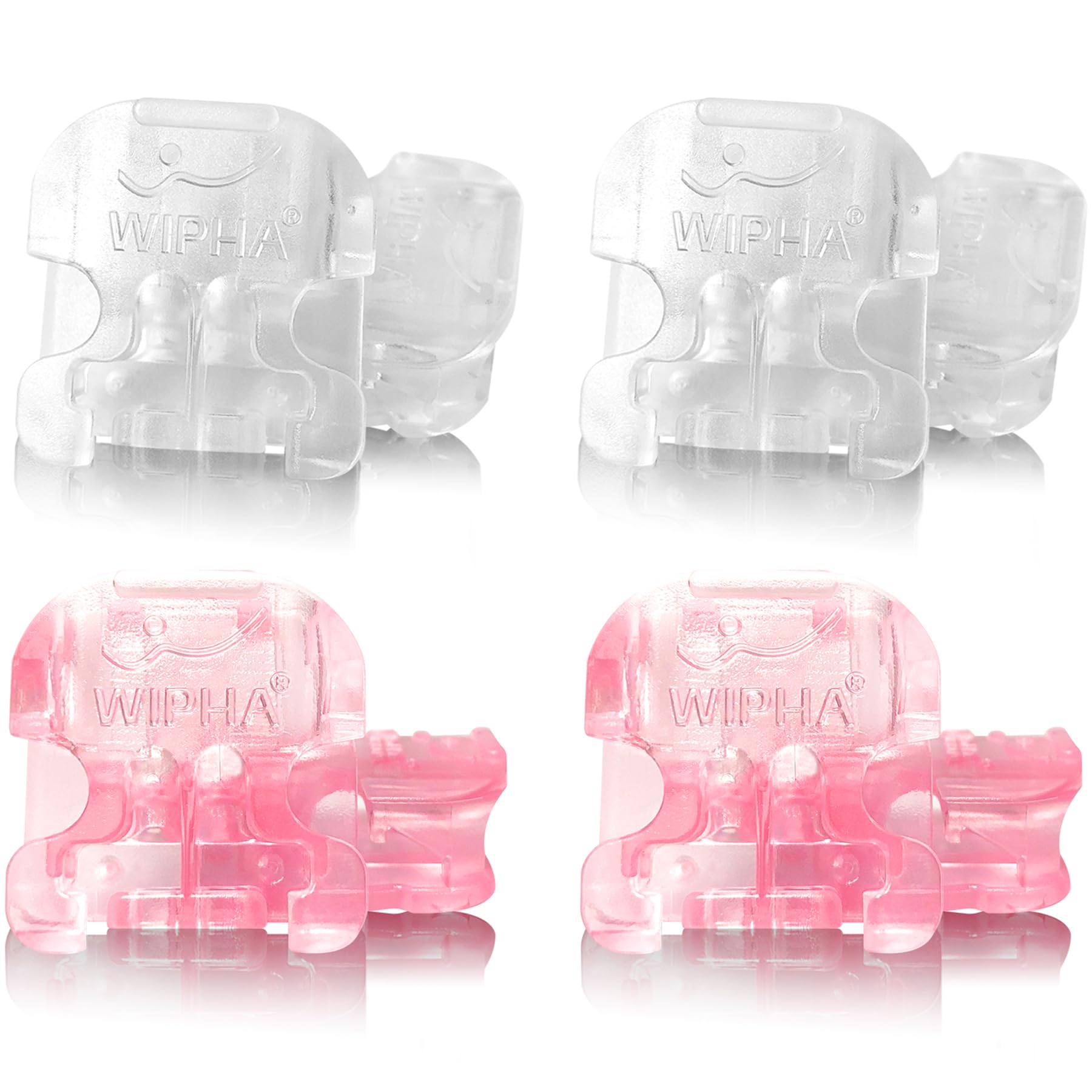 WIPHANo Tie Shoelace Locks Smart Buckle Laces for Kids Toddler and Adults， Lace Lock Clip for Sneakers, Boots