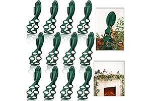 12 Pcs Christmas Garland Ties Mantel Hangers