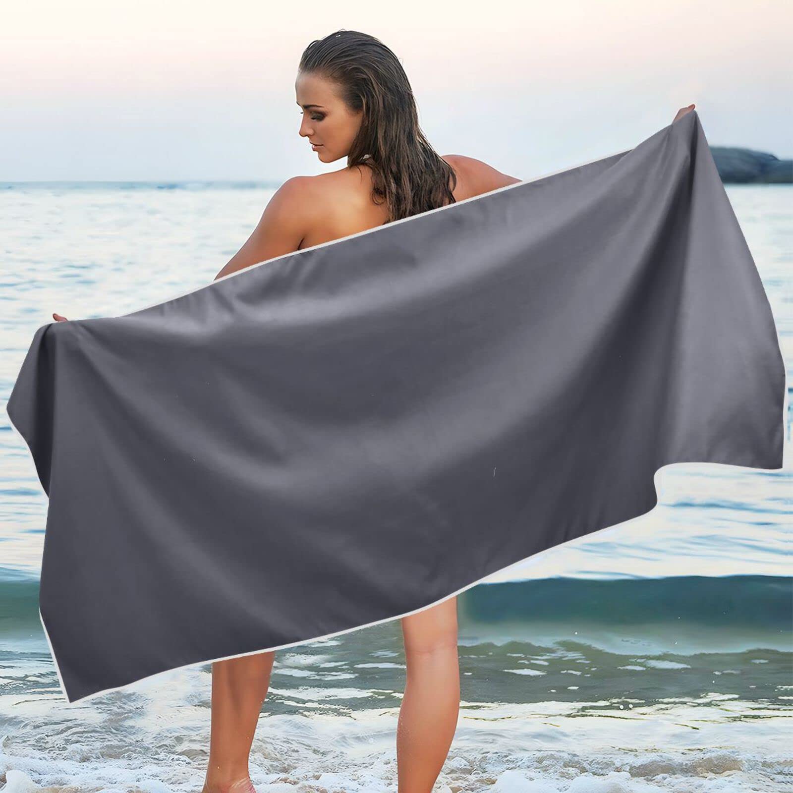 Antonio Toalla De Playa De Microfibra Y Toalla De Baño XXL De 160