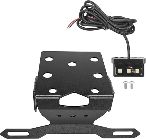 Fender Eliminator Fit For Suzuki Fit For Gixxer SF250 SF 250 2019-2022 Motorcycle Tail Tidy Eliminator Rear License Plate Holder Bracket Light