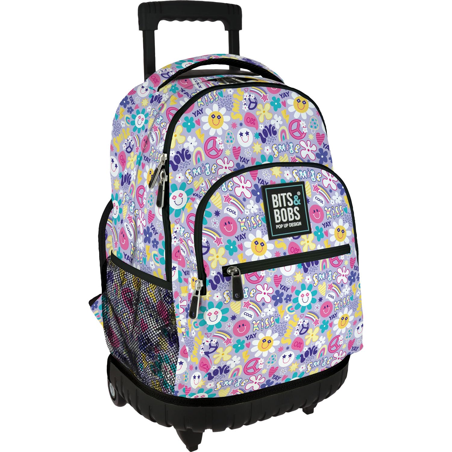 Grafoplás Mochila Con Ruedas Bits&bobs Mochila con Carrito de Ruedas Unisex niños (Pack de 1)