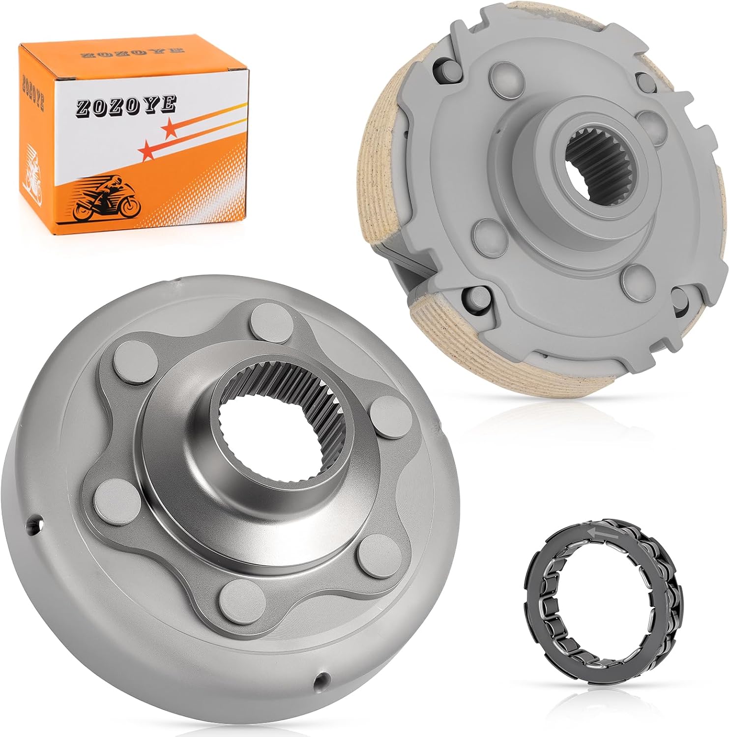 Wet Clutch Centrifugal Carrier + Out Clutch Housing W/Bearing For Honda Rancher 350 TRX350FE/FM/TE/TM 2000-2006