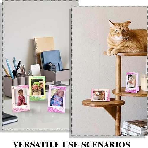 Vista 41 de CAIYOULE Mini portarretratos de 2.15 x 3.4 pulgadas para películas Fujifilm Instax Mini de 3 pulgadas, marco Polaroid de PC para almacenamiento