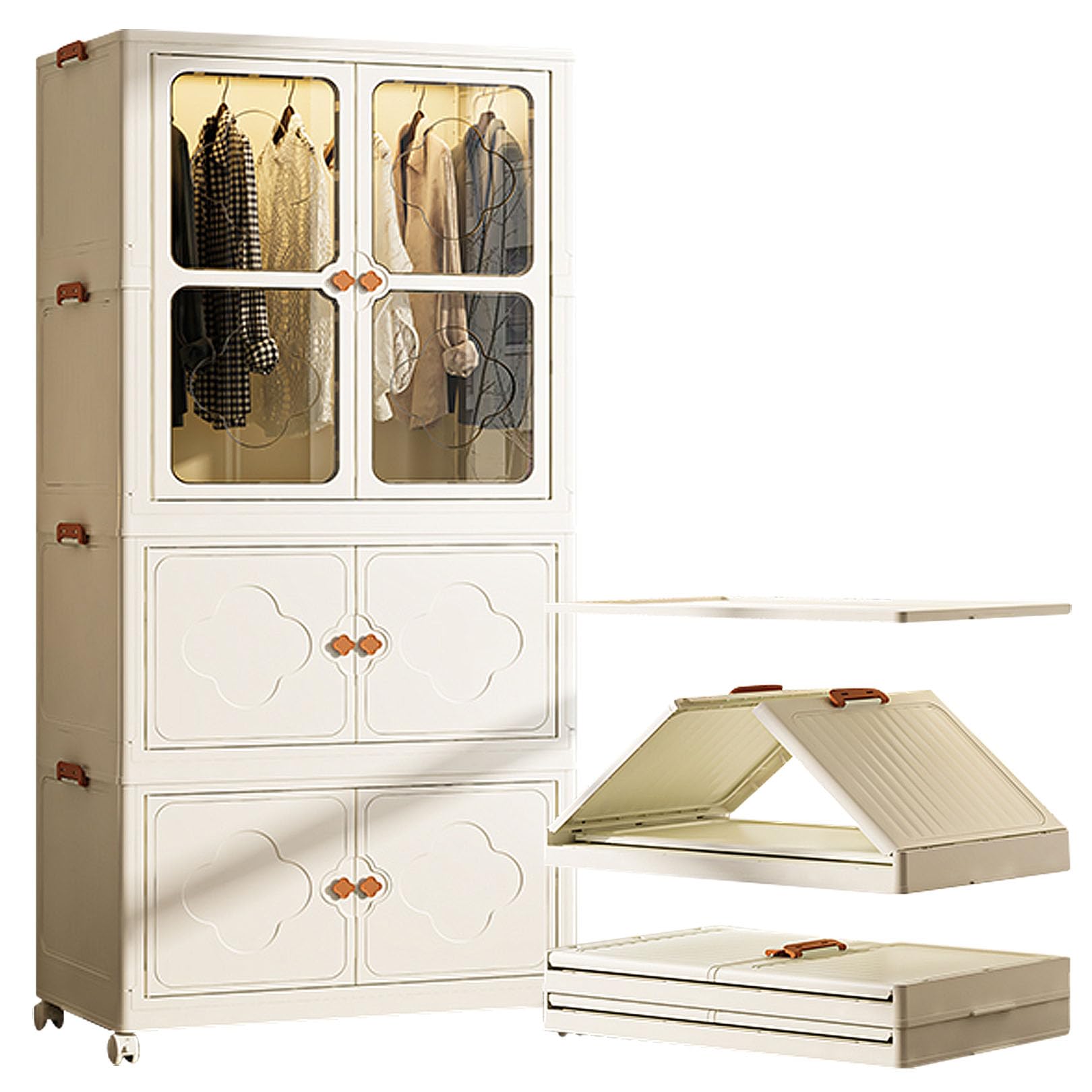 Amazon.com: Generic Portable Wardrobe Closet, Freestanding Closet