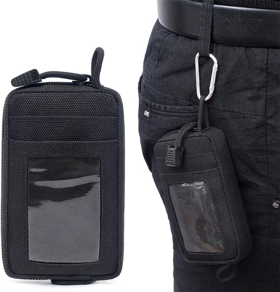 Pouch Mini Key Wallets Holder Bag Phone Coin Purses Small Travel Kits Pocket Keychain Zipper Case Pack