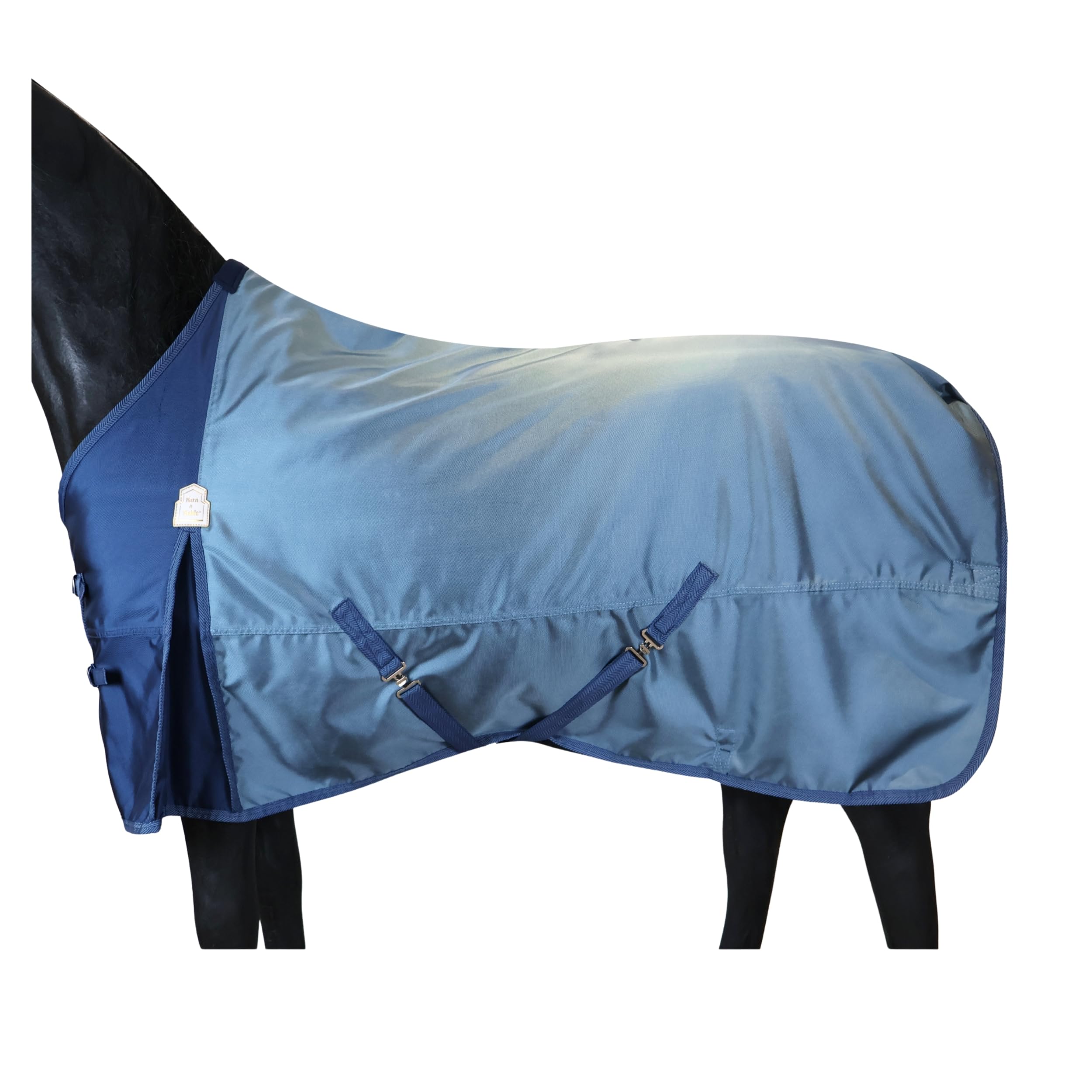 BARN & STABLE 1680Denier 3000mm/3000mvp Super Waterproof & Breathable Horse Blankets for Winter with 250g Fill