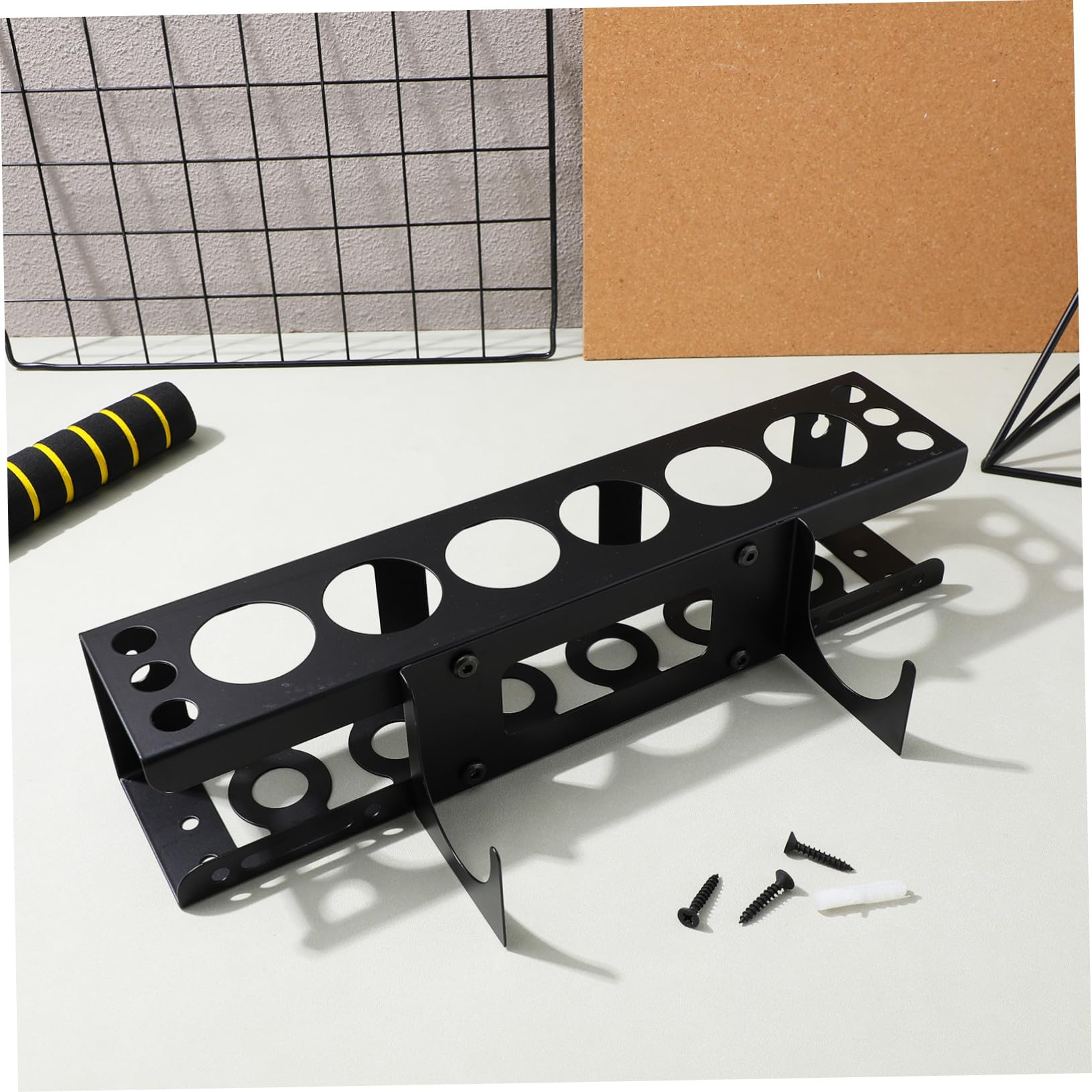 DOITOOL Organizador De Herramientas De Pared Resistente Con Soporte Ajustable Para Tubos De Sellador Estante De Almacenamiento Para Garaje Taller Y Furgoneta Optimiza Espacio Y Facilita Acceso