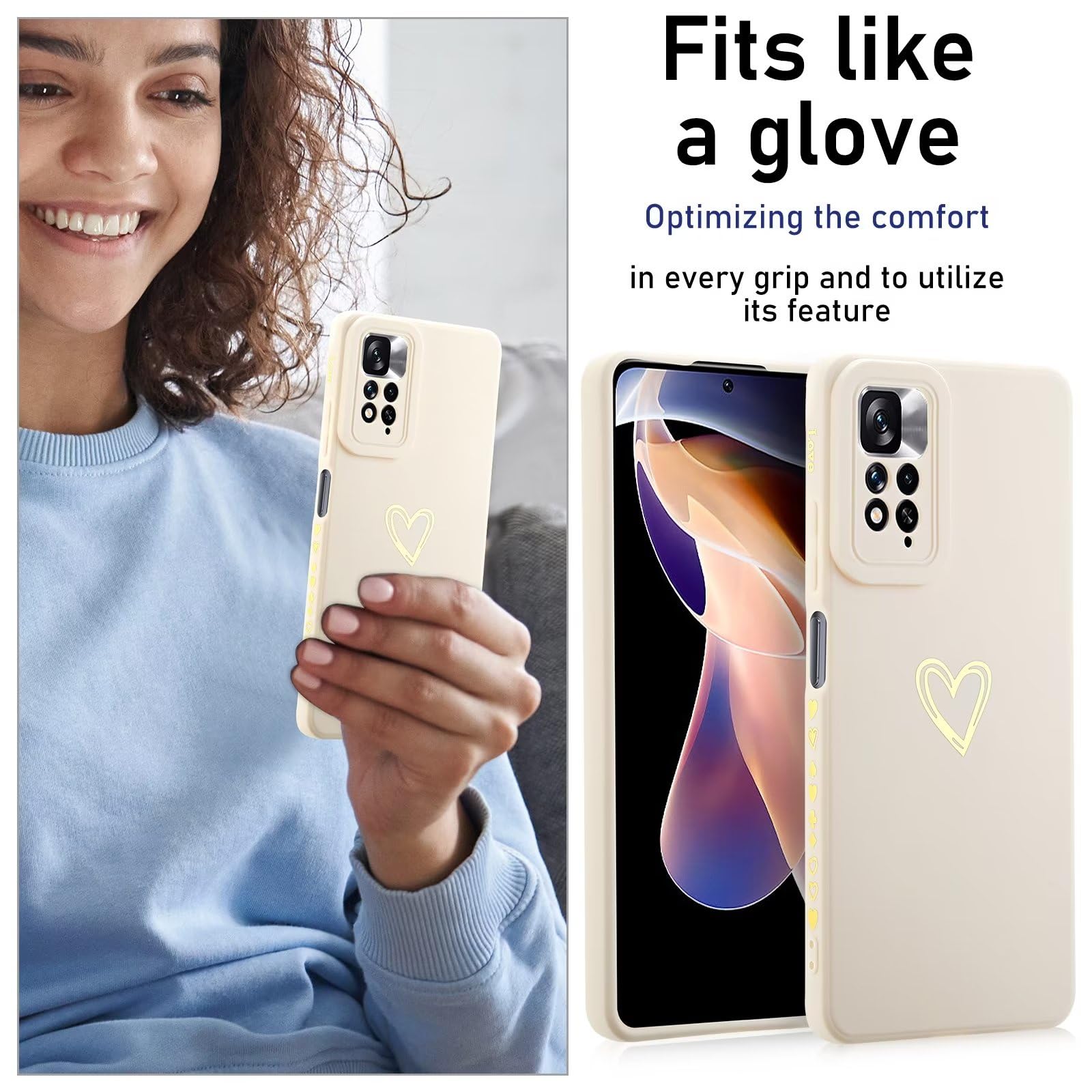 Coque Souple Silicone Kwmobile Pour Xiaomi Redmi Note 11 Pro / 11 Pro 5G / Note 12 - Anti-chocs, Neuf