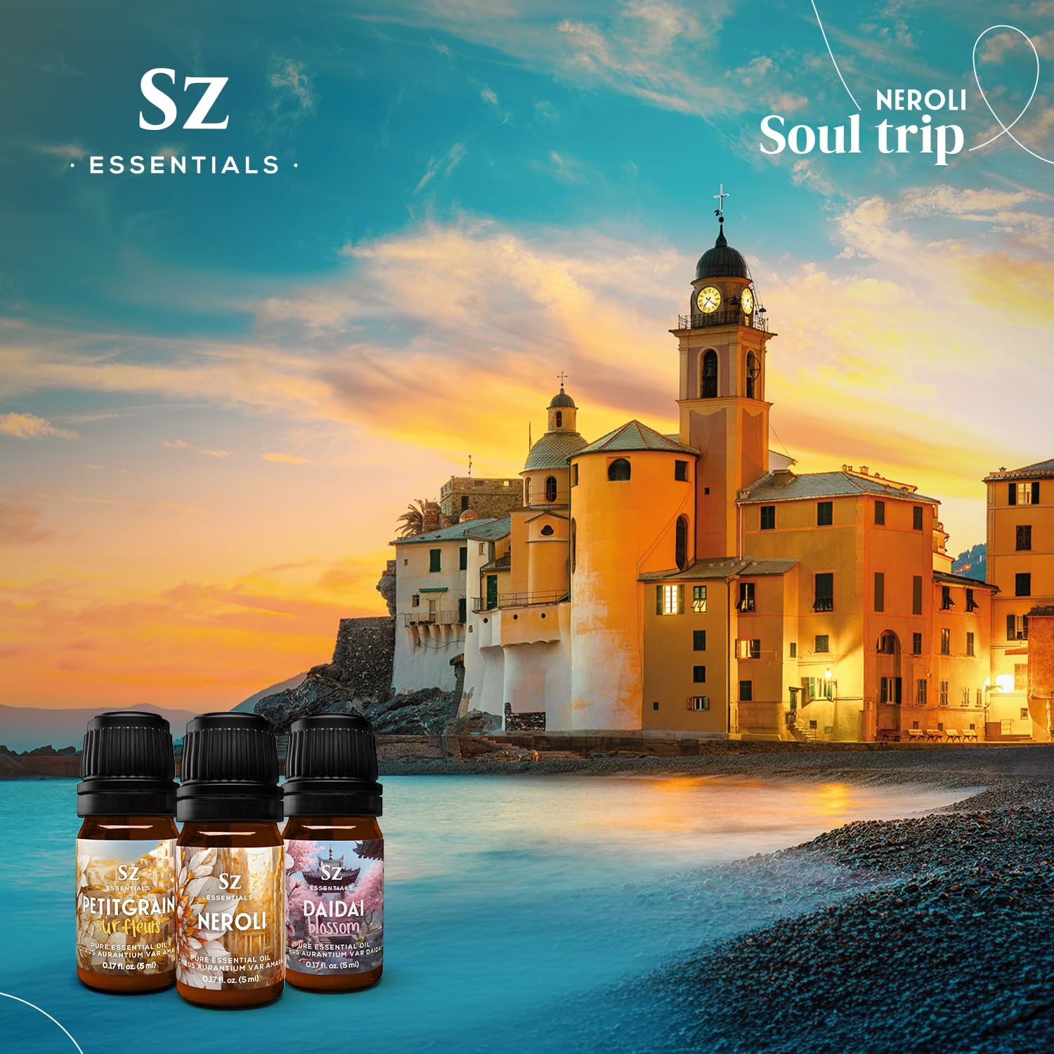 Sz Essentials - Neroli Soul Trip Essential Oils Collection- Neroli