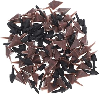 DIYEAH 100pcs Chicken Beak for DIY Toy Accessories Plastic Chicken Beak Inserts for Realistic Decor
