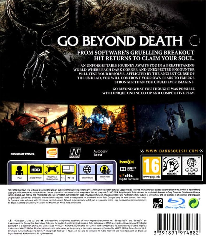 ダークソウル2 PS3 Dark Souls II Scholar of the First Sin PL/ENG (PS3