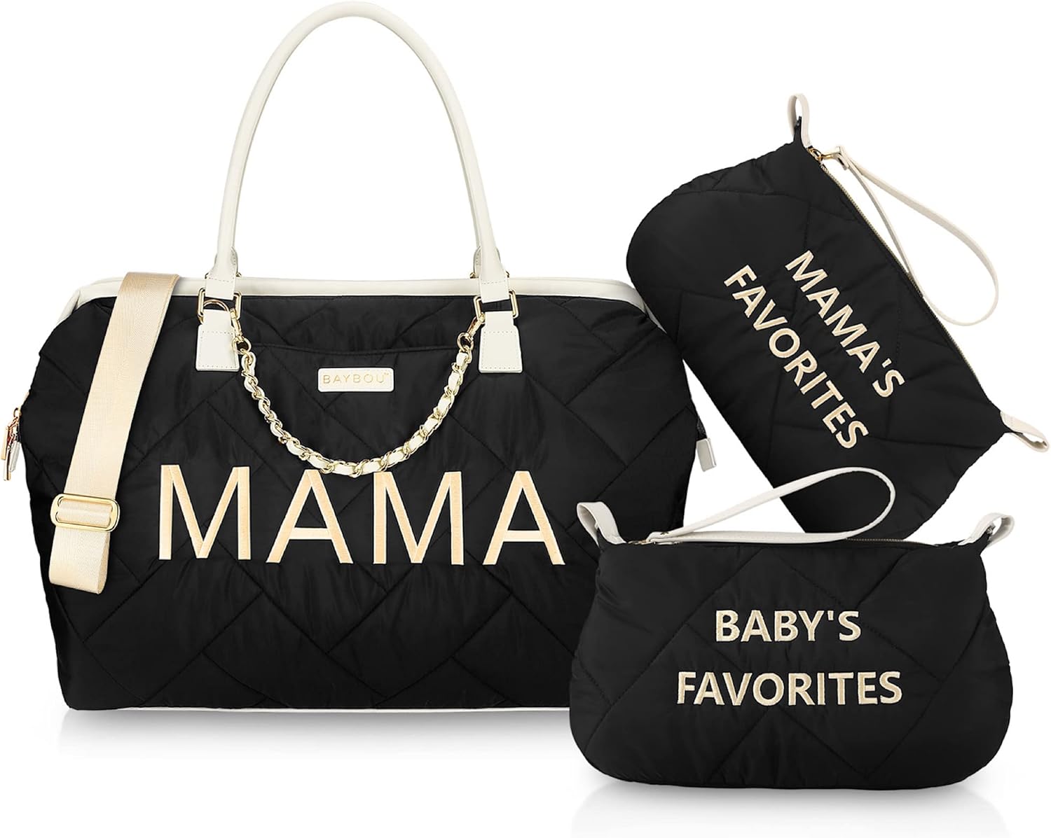 Mama Hospital Diaper Bag Tote for Labor and Delivery Essentials Mommy Bag for Baby and Travel Large