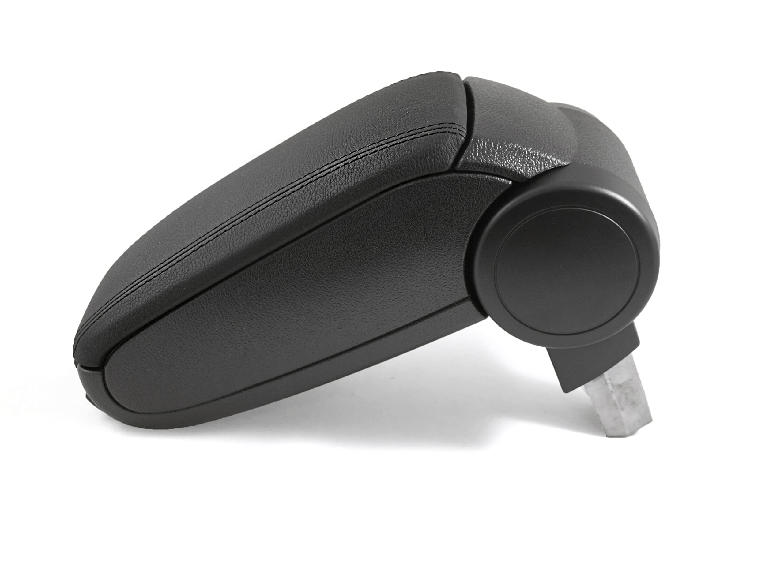 Reposabrazos central, consola central, caja de almacenamiento, de piel, color negro, para R50 R53 2001-2006