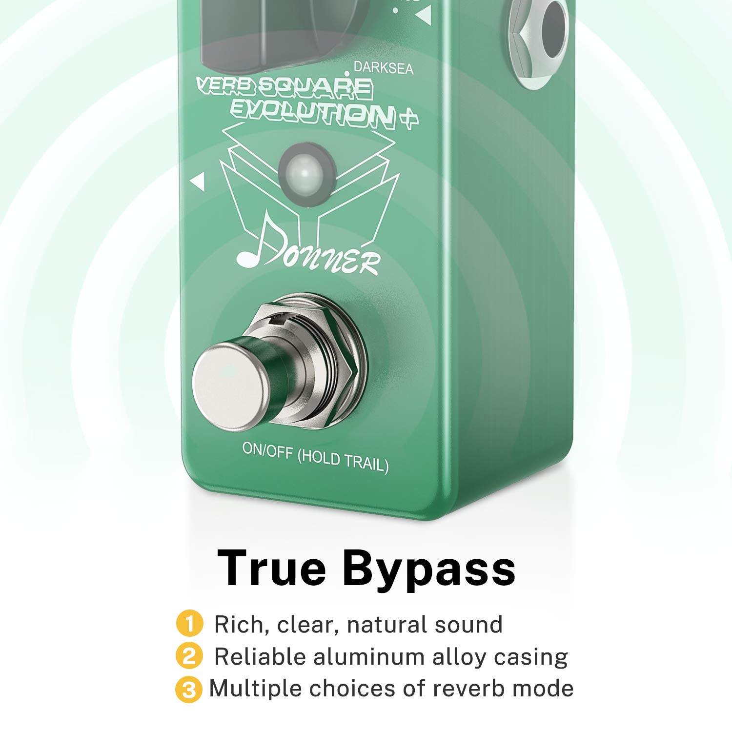 Donner Verb Square Evolution+ Guitar Effects Pedal : Amazon.in
