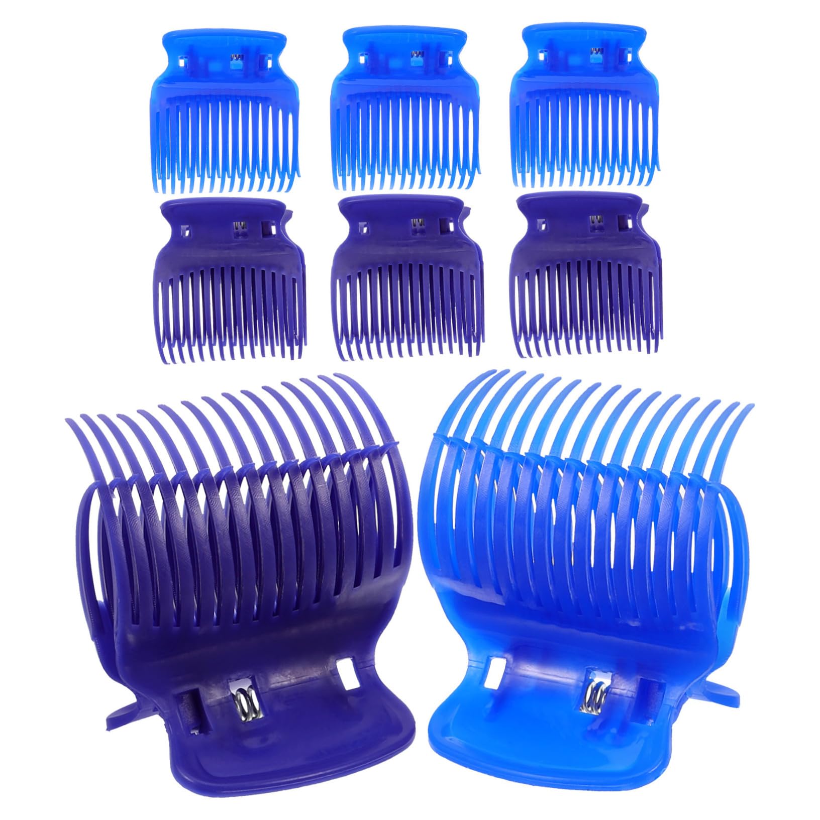 FOMIYES 5 Set Di Strumenti Per Lo Styling Dei in Materiale Abs Fermagli Per Bigodini Riscaldati Per La Suddivisione Dei 8 Pezzi * 5