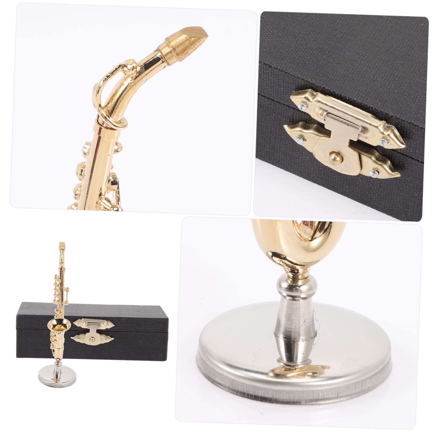 Snapklik.com : 1 Set Saxophone Model Baritone Saxophone Mini Sax Model ...