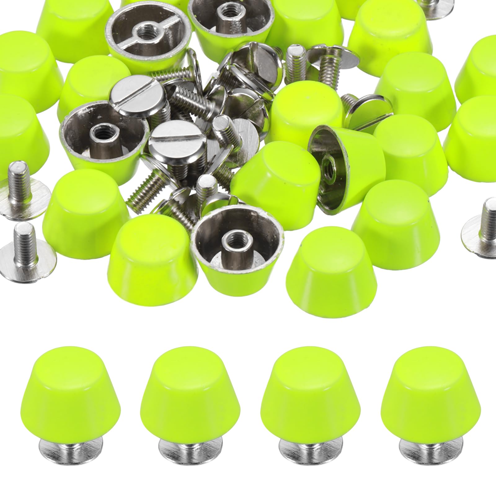 PATIKIL 12mm Screw Back Rivets Stud