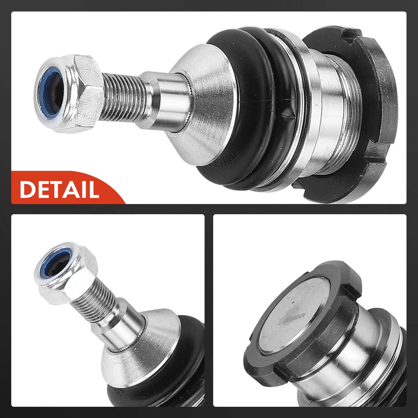 Frankberg 2x Rotule de Suspension Essieu Avant Gauche Droite Compatible avec Classe GL X164 320-500 2006-2012 Classe M W164 280-500 2005-2011 Classe R V251 W251 280-500 2006-2014 Remplacer# 1643300935