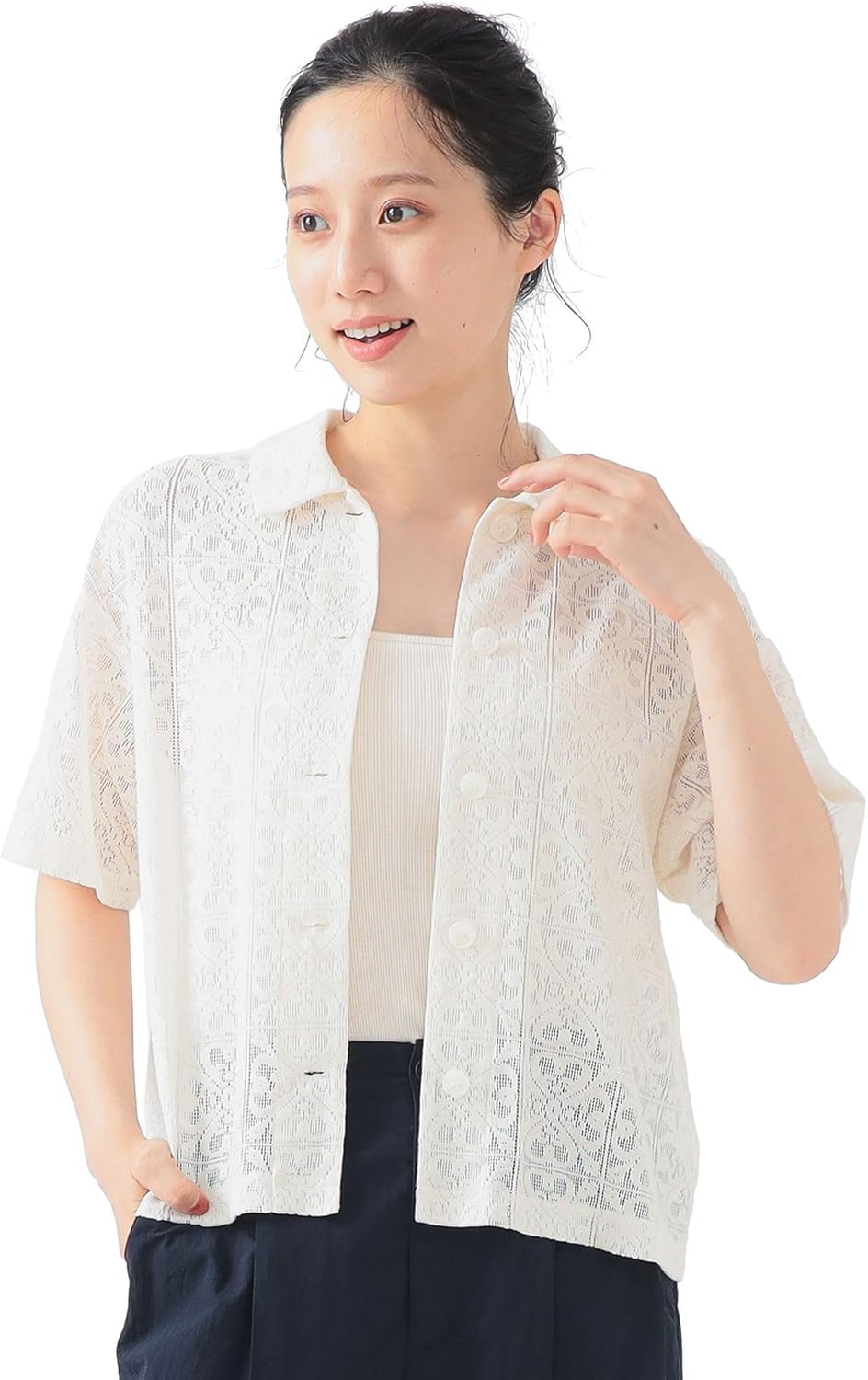 フラメンコ バタデコーラ スペイン ブルーグリーン花柄xホワイト水玉