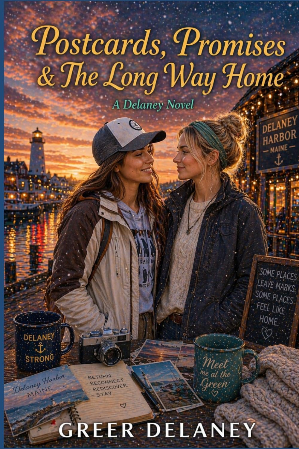Postcards, Promises & The Long Way Home: A Delaney Novel: 17