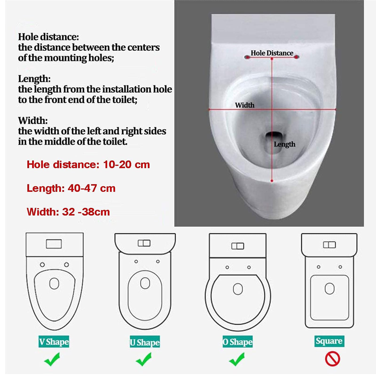 Abattant WC en Résine 3D Série Océan, Cuvette Toilette avec Frein De Chute Declipsable Forme Universelle U/V/O, Charnières Silencieuses en Acier Inoxydable