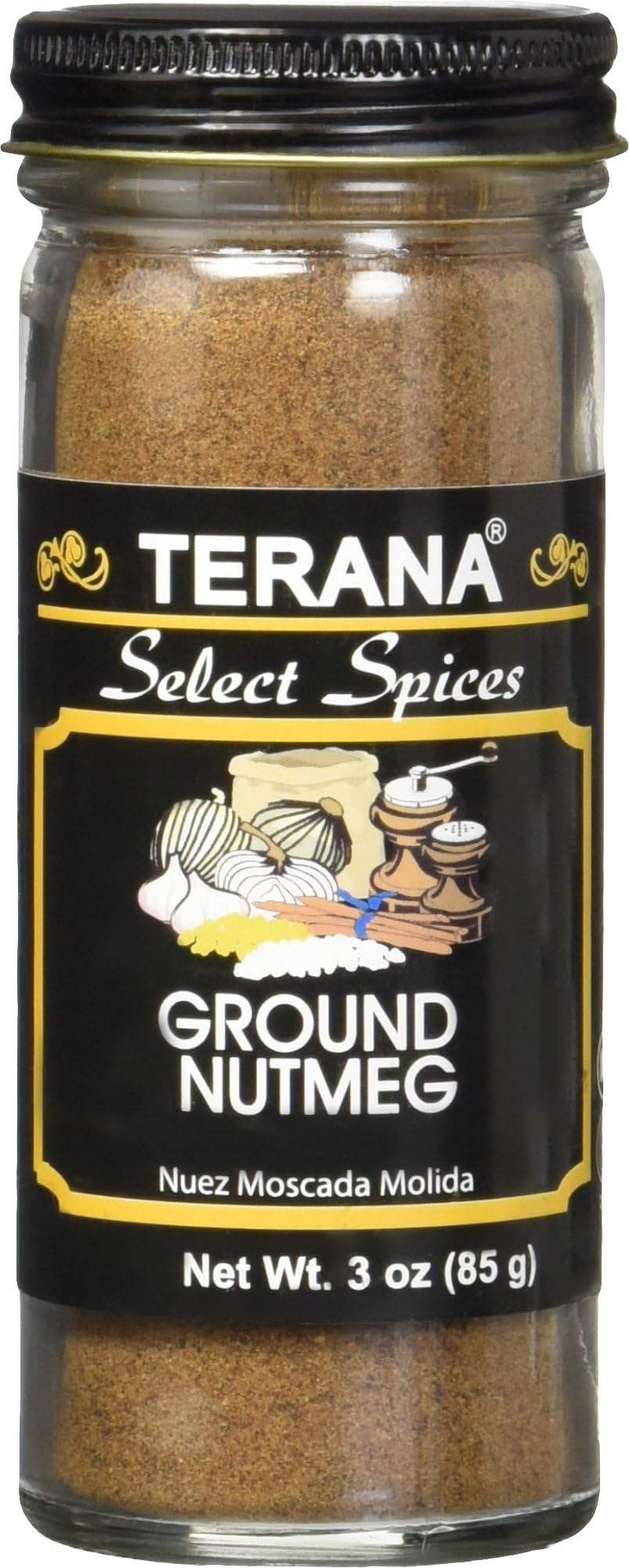 Terana Ground Nutmeg, 3 Ounce